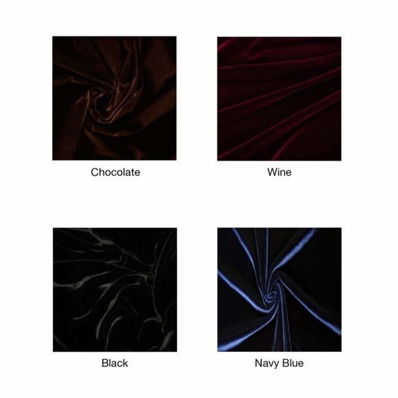 SHORT LENGTH Hip Hugger Velvet Bell Bottoms - Low Rise Boho Hippie Flares Pants - Picture 4 of 4